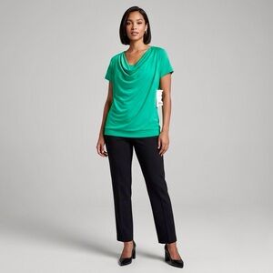 Jockey Green Short Sleeve Top